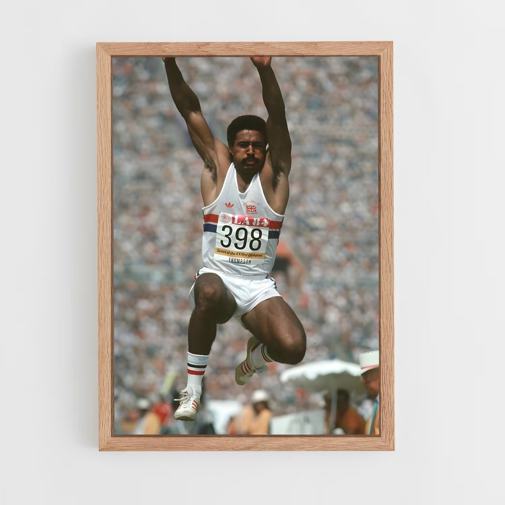 Poster Daley thompson – affiche Athlétisme (vue 4)